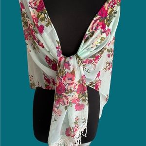 Short Kimono Wrap Duster Topper